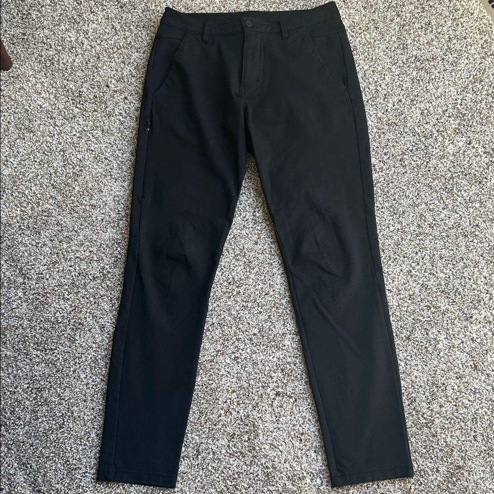 Bylt Basics Everyday Pants 2.0 - Slim Fit - 31” TALL
(Black)